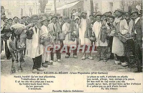 REPRO Salies de Bearn L'ous Piquetalos (d'Al Cartero)