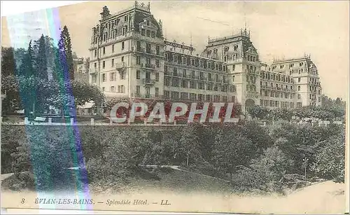 Cartes postales Evian les Bains Le Splendide Hotel