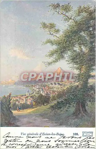 Cartes postales Vue Generale d'Evian les Bains