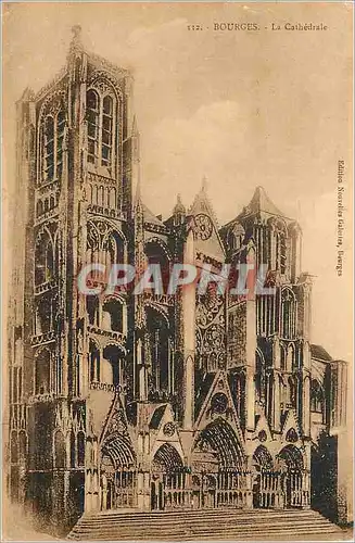 Cartes postales Bourges La Cathedrale