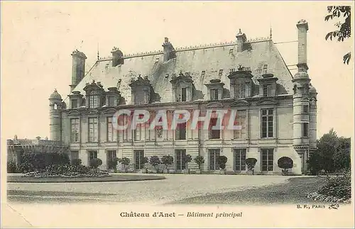 Cartes postales Chateau d'Anet Batiment Principal