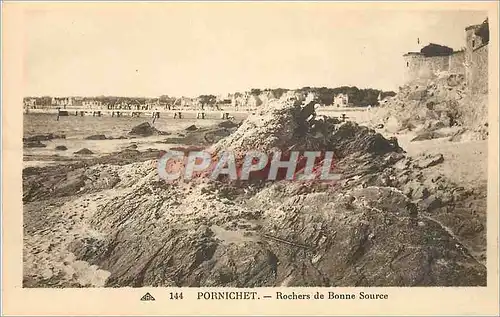 Cartes postales Pornichet Rochers de Bonne Source