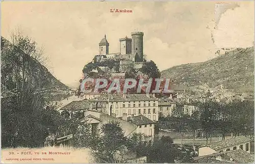 Cartes postales Foix L'Ariege Vu du Montgauzy