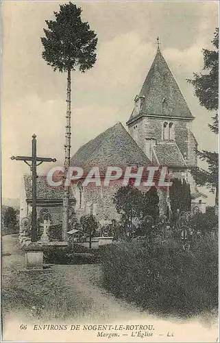 Ansichtskarte AK Environs de Nogent le Rotrou Margon L'Eglise