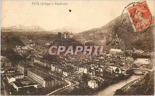 Cartes postales Foix (Ariege) Panorama