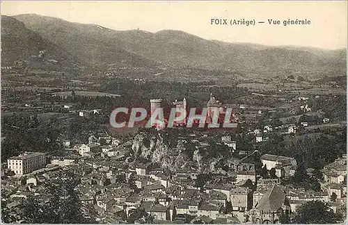 Cartes postales Foix L'Ariege Vue Generale