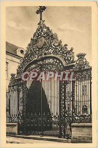 Ansichtskarte AK Troyes (Aube) La Grille de l'Hopital (Mon Hist)