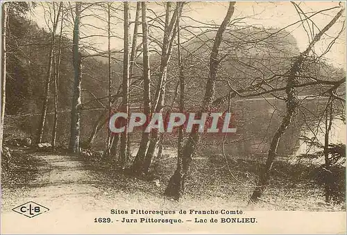 Cartes postales Lac de Bonlieu Jura Pittoresque Sites Pittoresques de Franche Comte