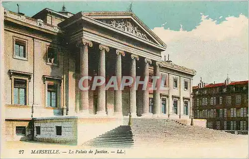 Ansichtskarte AK Marseille Le Palais de Justice