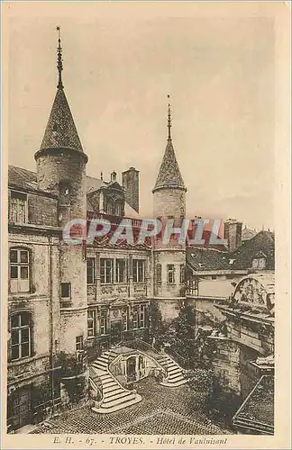 Cartes postales Troyes Hotel de Vauluisant