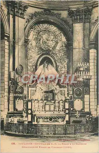Cartes postales Toulouse Chapelle Notre D La Noire a la Daurade