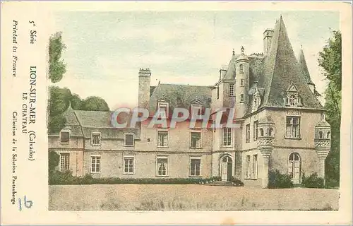 Cartes postales Lion sur Mer (Calvados) Le Chateau