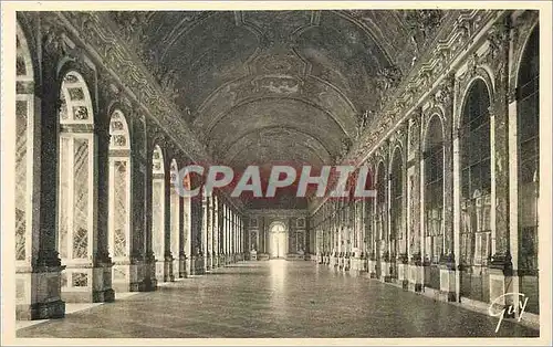 Ansichtskarte AK Versailles et ses Merveilles Le Chateau Galerie des Glaces