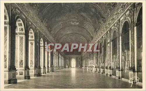 Cartes postales Versailles et ses Merveilles Le Chateau Galerie des Glaces