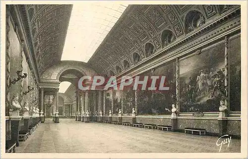 Cartes postales Versailles et ses Merveilles Le Chateau Galerie des Batailles