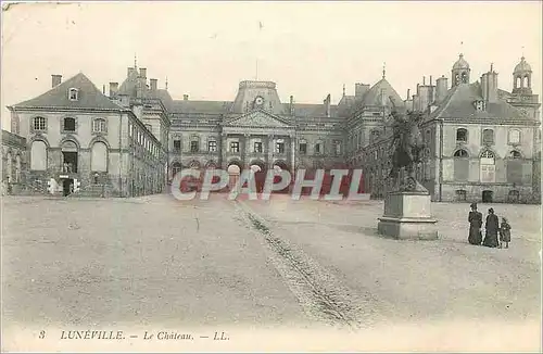 Cartes postales Luneville Le Chateau