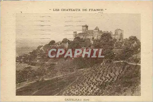 Cartes postales Castelnau (Lot) Les Chateaux de France