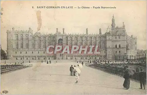 Cartes postales Saint Germain en Laye Le Chateau Facade Septentrionale