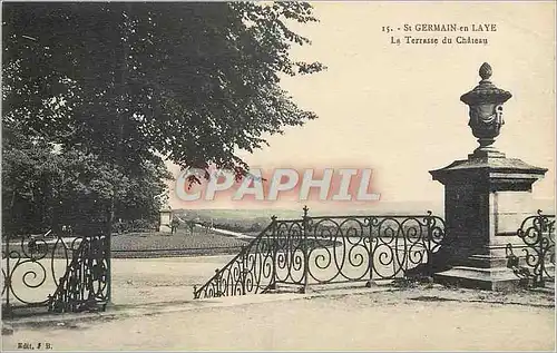 Cartes postales St Germain en Laye La Terrasse du Chateau