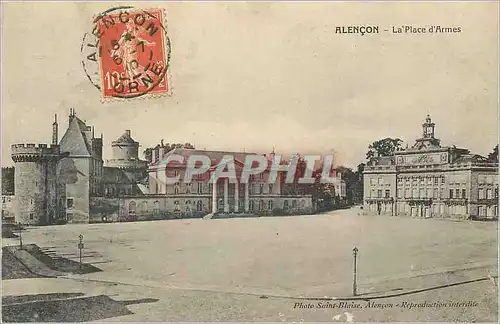Cartes postales Alencon La Place d'Armes