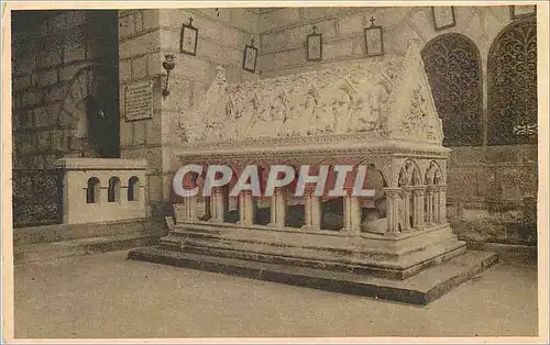 Ansichtskarte AK Obazine (Correze) Eglise Abbatiale Tombeau de Saint Etienne (XIIIe Siecle)