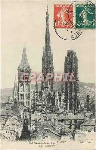 Cartes postales Cathedrale de Rouen