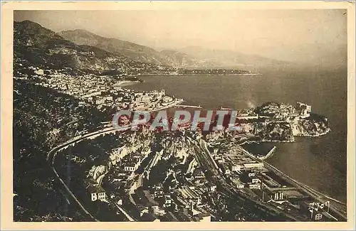 Cartes postales Monaco Monte Carlo Cote d'Azur La Douce France Vue Panoramique