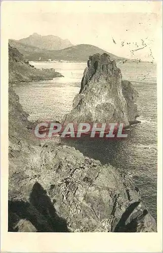 Ansichtskarte AK La Corniche d'Or Les Rochers du Dramont vers Agay