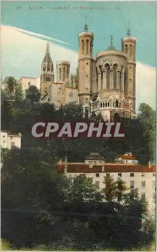 Cartes postales Lyon Abside de Fourviere