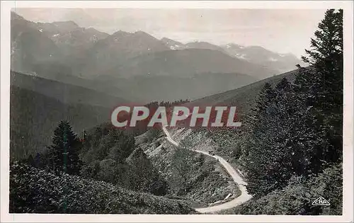 Cartes postales moderne Bagneres de Bigorre Route du Col d'Aspin de Bagneres a Luchon
