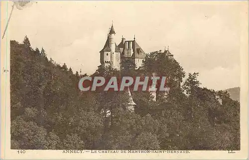 Cartes postales Annecy Le Chateau de Menton Saint Bernard