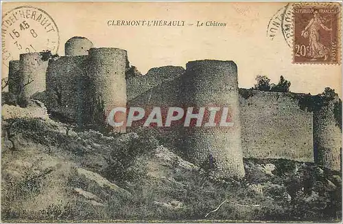 Ansichtskarte AK Clermont L'Herault Le Chateau