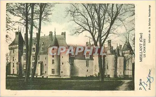 Ansichtskarte AK Meillant (Cher) le Chateau