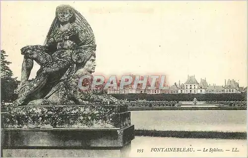 Cartes postales Fontainebleau le Sphinx