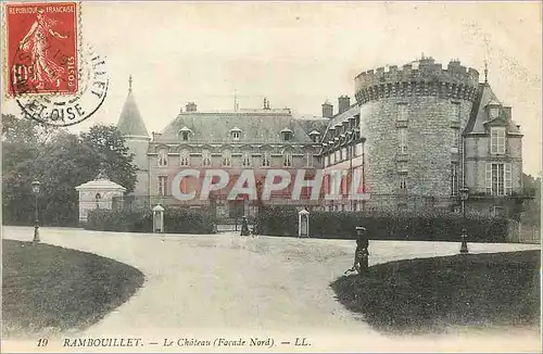 Cartes postales Rambouillet le Chateau (Facade Nord)