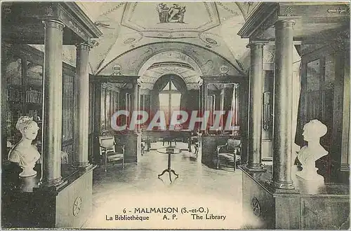 Cartes postales Malmaison (S et O) la Bibliotheque
