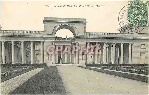 Cartes postales Chateau de Rochefort (S et O ) l'Entree