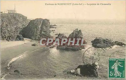 Ansichtskarte AK Environs de Pornichet (Loire Inf) La pointe de Chemoulin