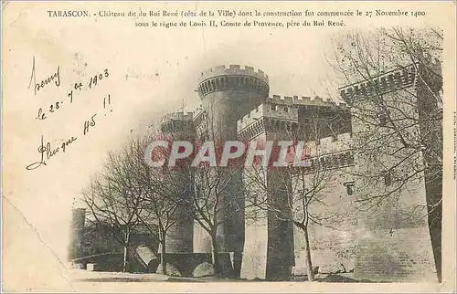 Cartes postales Tarascon Chateau dit du Roi Rene