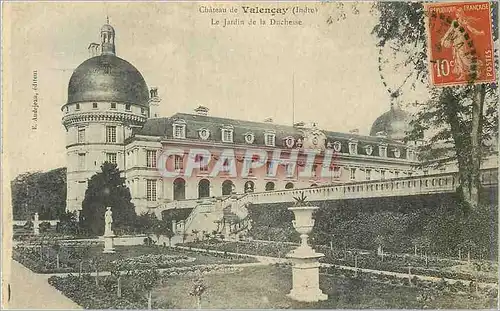 Cartes postales Chateau de Valencay (Indre) le Jardin de la Duchesse