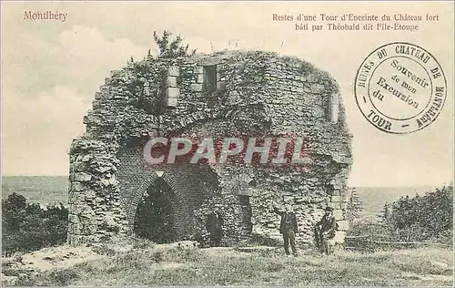 Cartes postales Montlhery Reste d'une Tour d'Enceinte du Chateau
