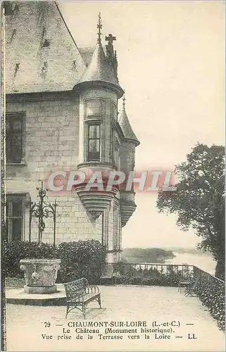 Cartes postales Chaumont sur Loire (L et C) le Chateau
