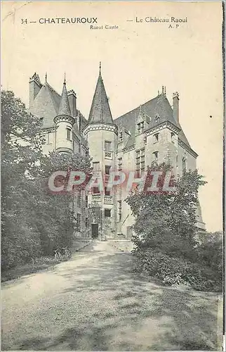 Cartes postales Chateauroux le Chateau Raoul