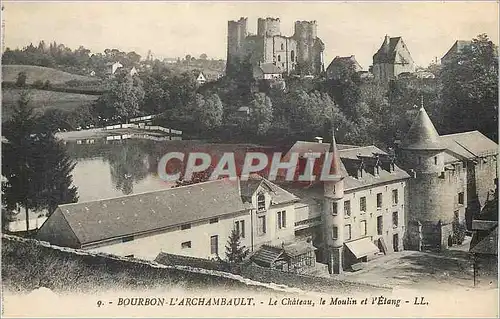 Cartes postales Bourbon l'Archambault le Chateau