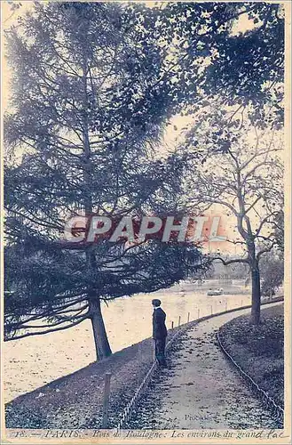 Cartes postales Paris Bois de Boulogne