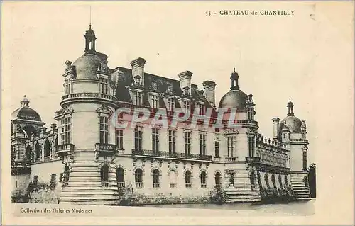 Cartes postales Chateau de Chantilly
