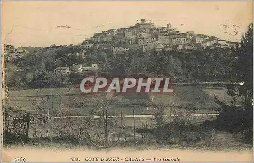 Cartes postales Cote d'Azur Cannes Vue Generale