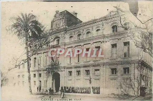 Cartes postales Cannes l'Hotel de Ville