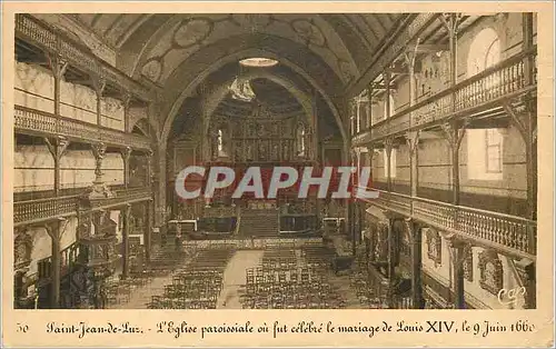 Cartes postales Saint Jean de Luz l'Eglise Paroissiale