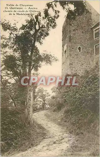 Ansichtskarte AK Vallee de Chevreuse Ancien Chemin de Ronde du Chateau